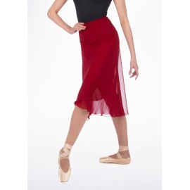 Crepe skirt
